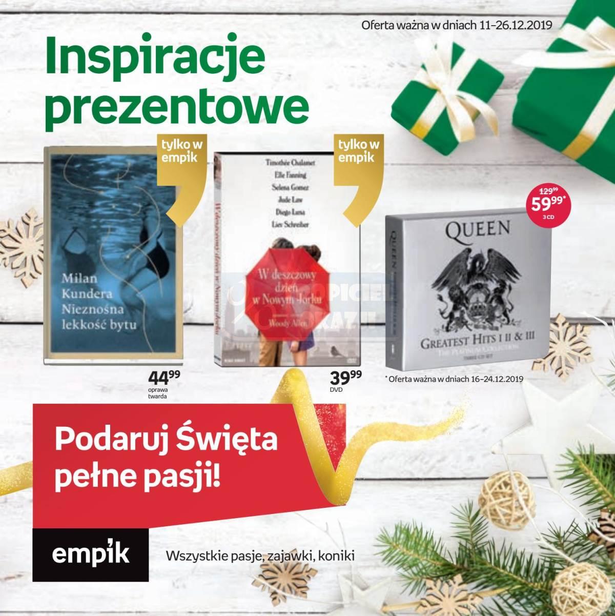 Gazetka promocyjna empik do 26/12/2019 str.0
