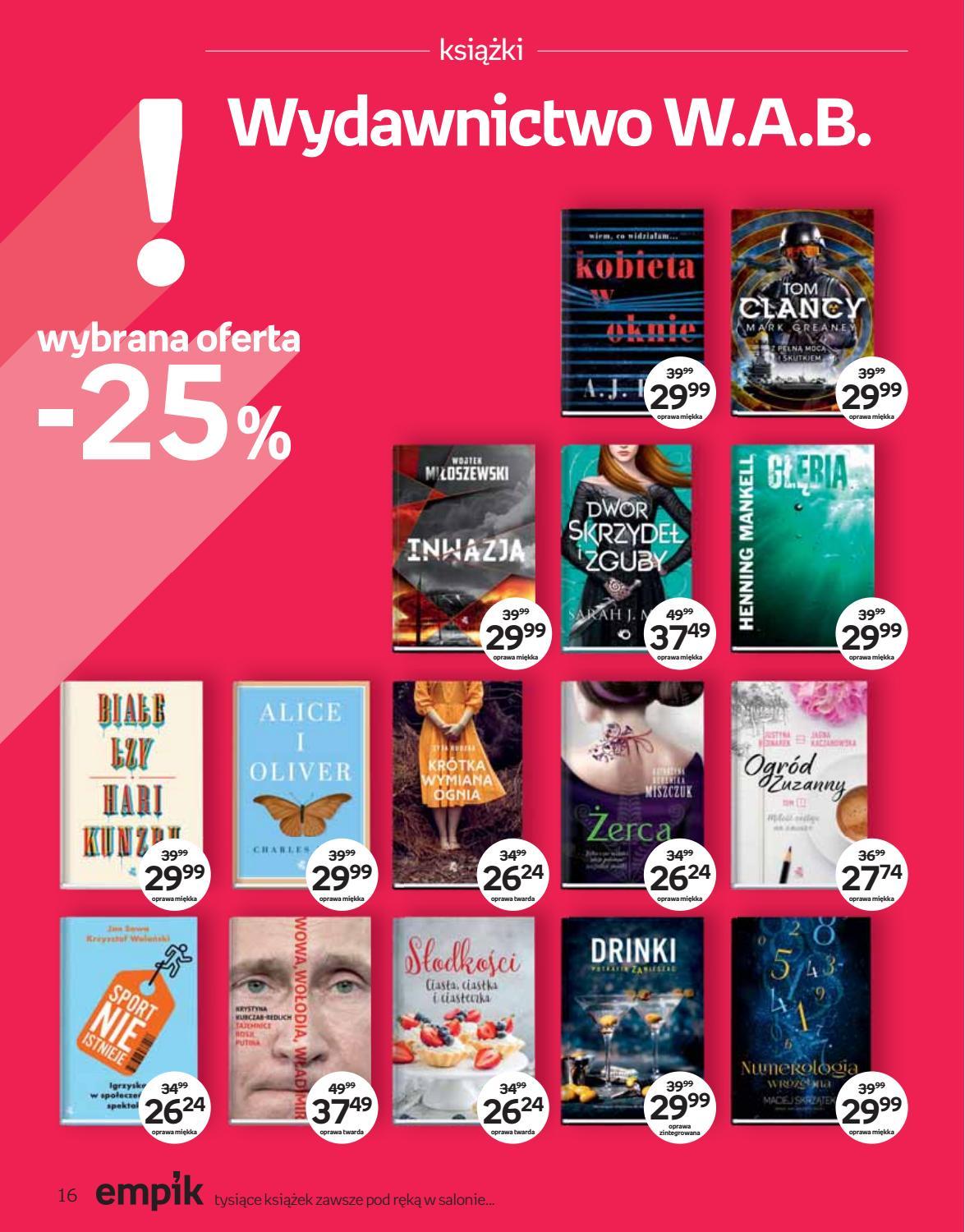 Gazetka promocyjna empik do 17/04/2018 str.16