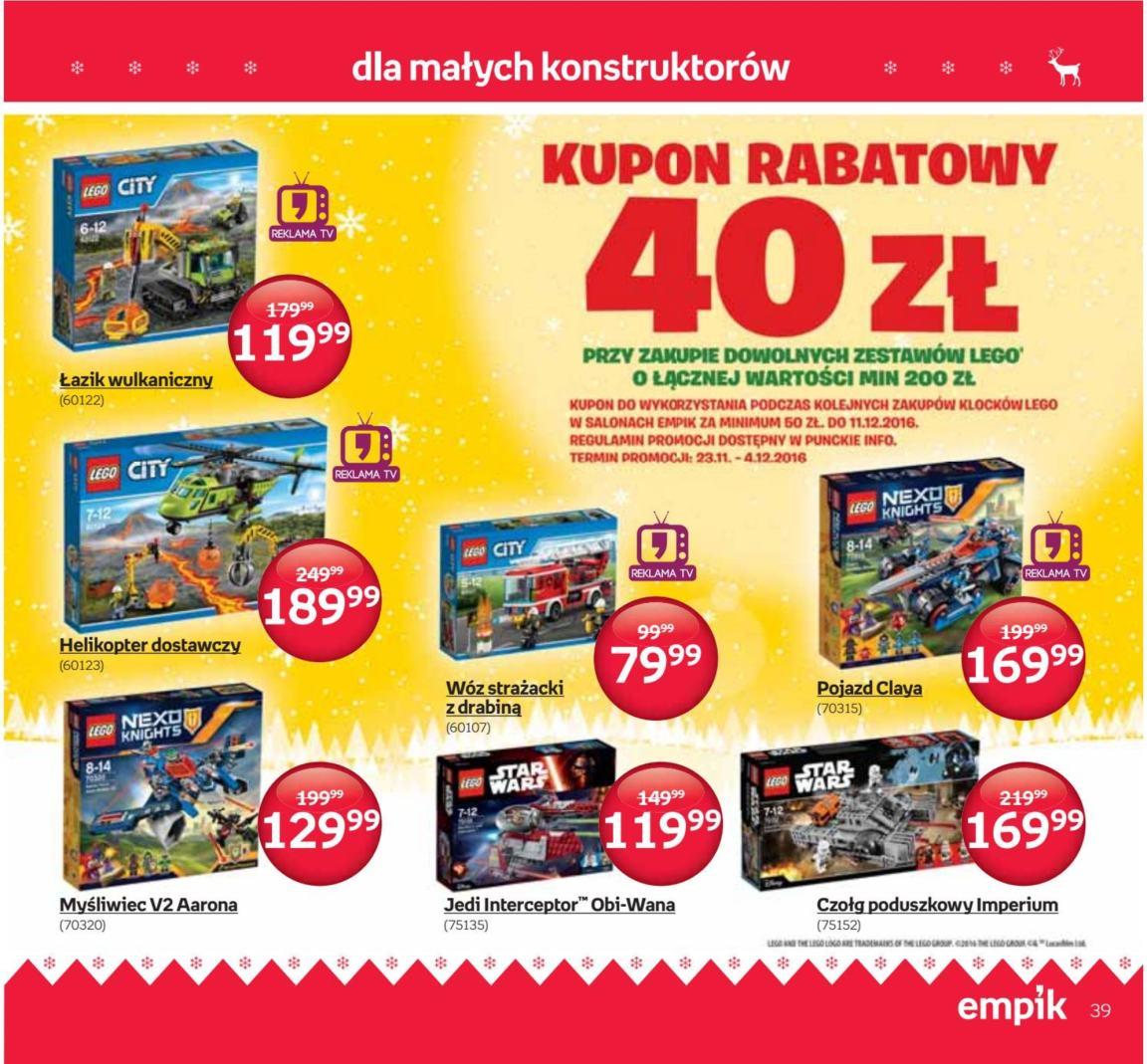 Gazetka promocyjna empik do 24/12/2016 str.39