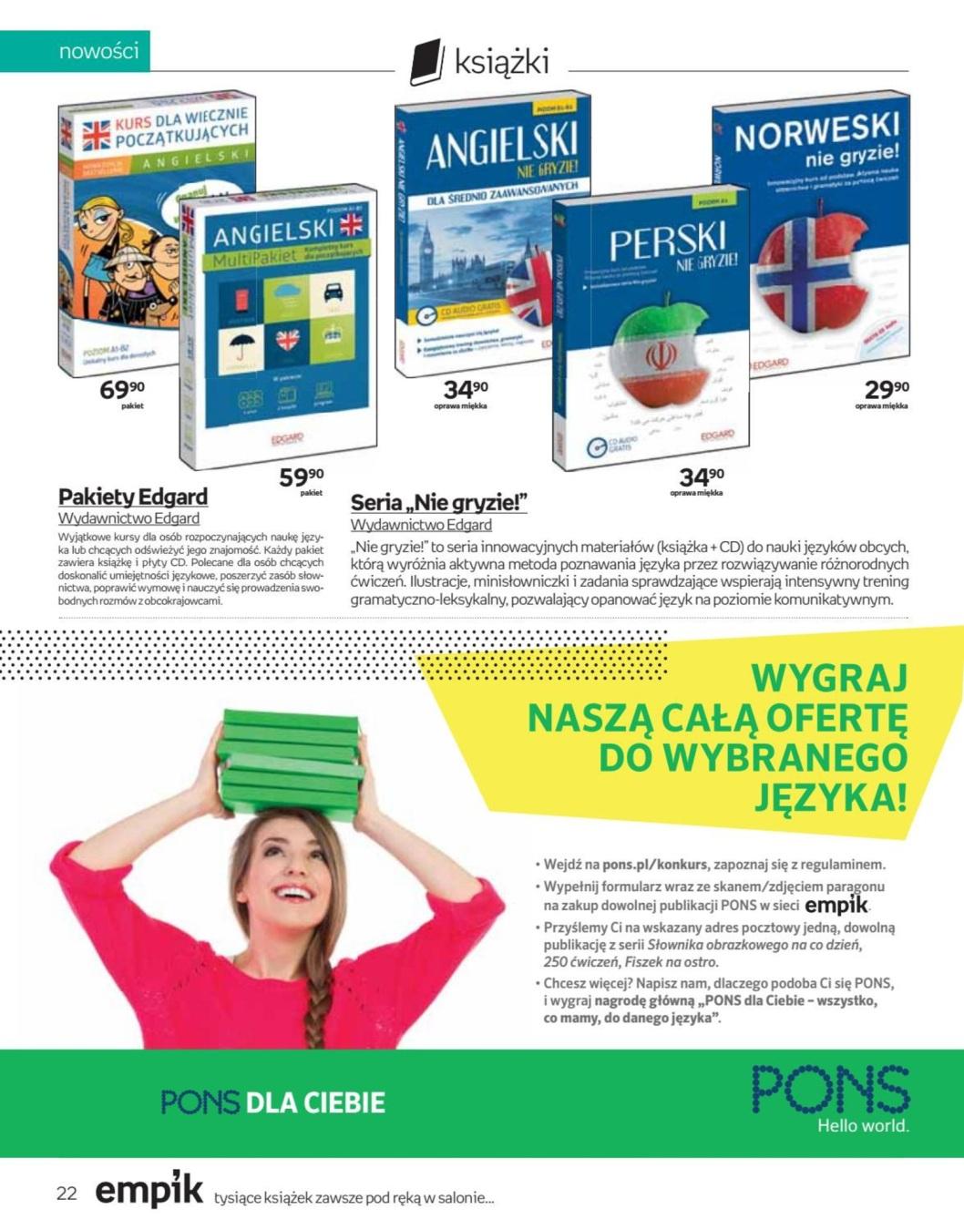 Gazetka promocyjna empik do 28/03/2017 str.22