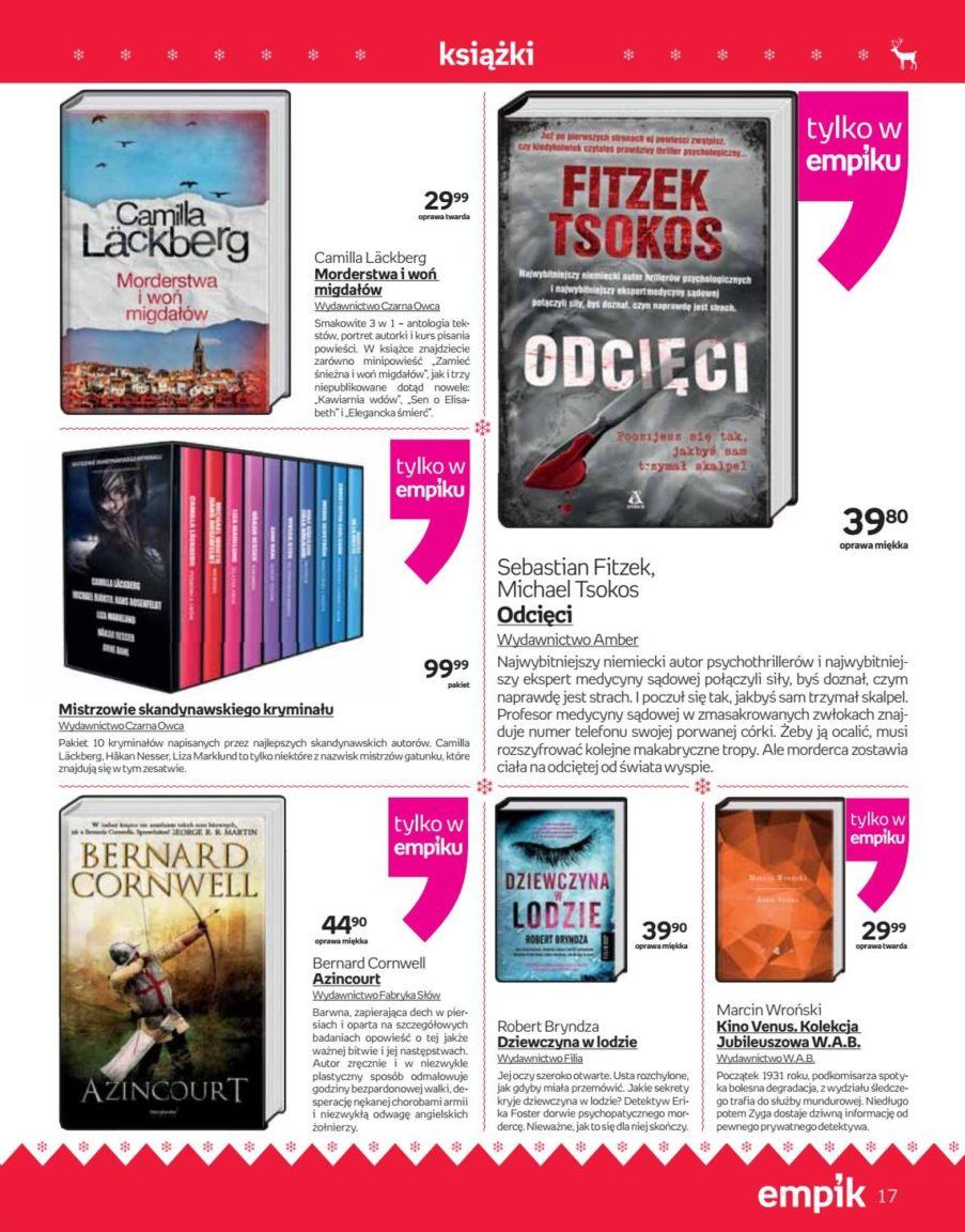 Gazetka promocyjna empik do 24/12/2016 str.17