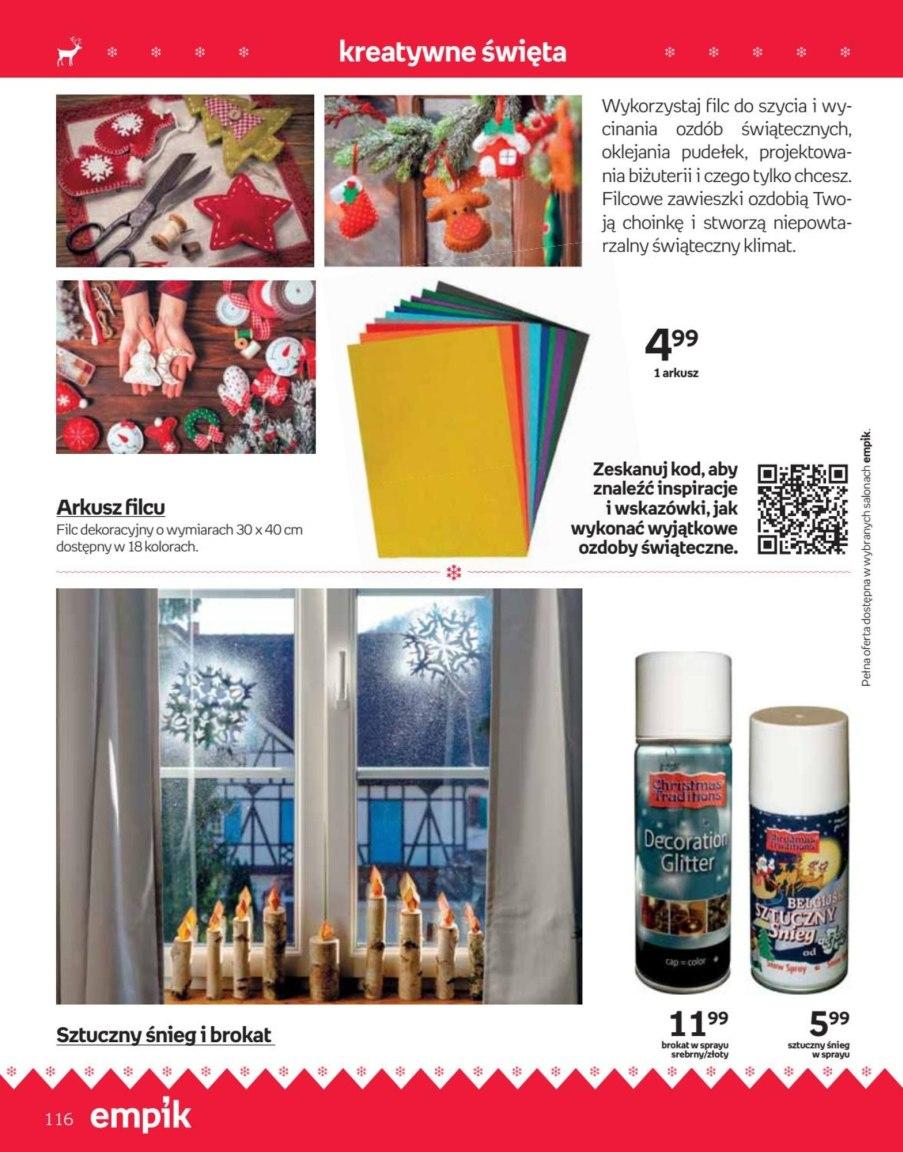 Gazetka promocyjna empik do 24/12/2016 str.116