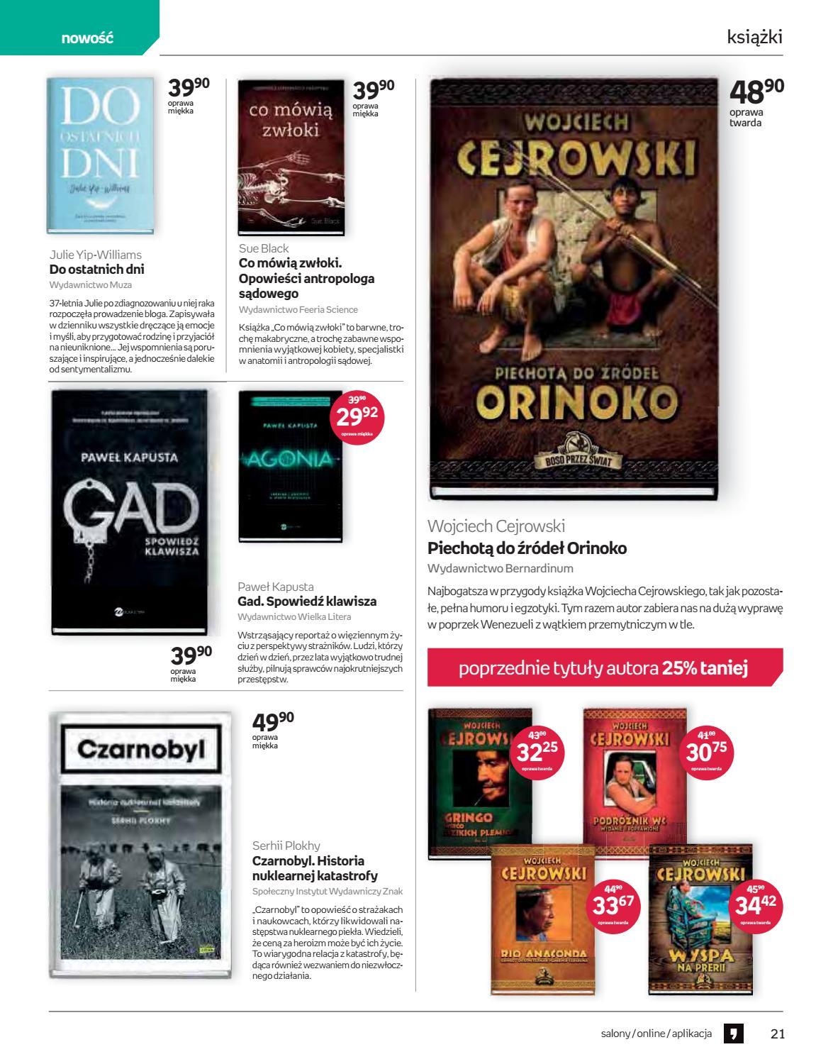 Gazetka promocyjna empik do 15/10/2019 str.21