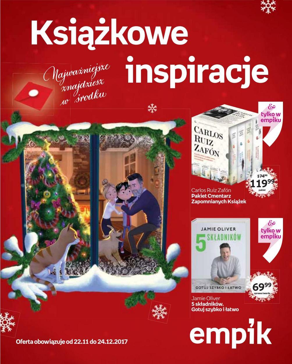 Gazetka promocyjna empik do 24/12/2017 str.0