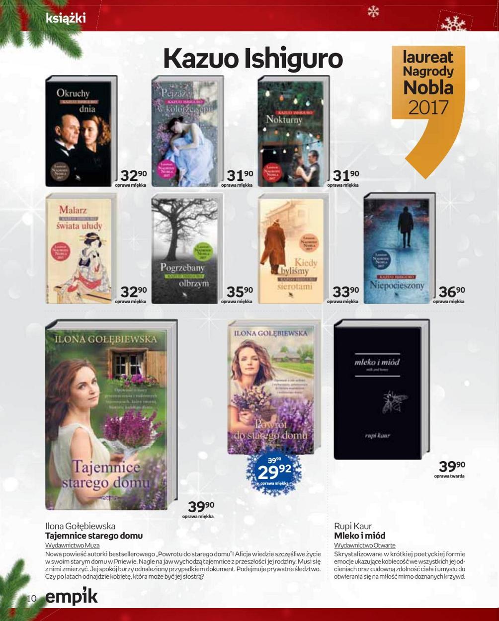 Gazetka promocyjna empik do 24/12/2017 str.10