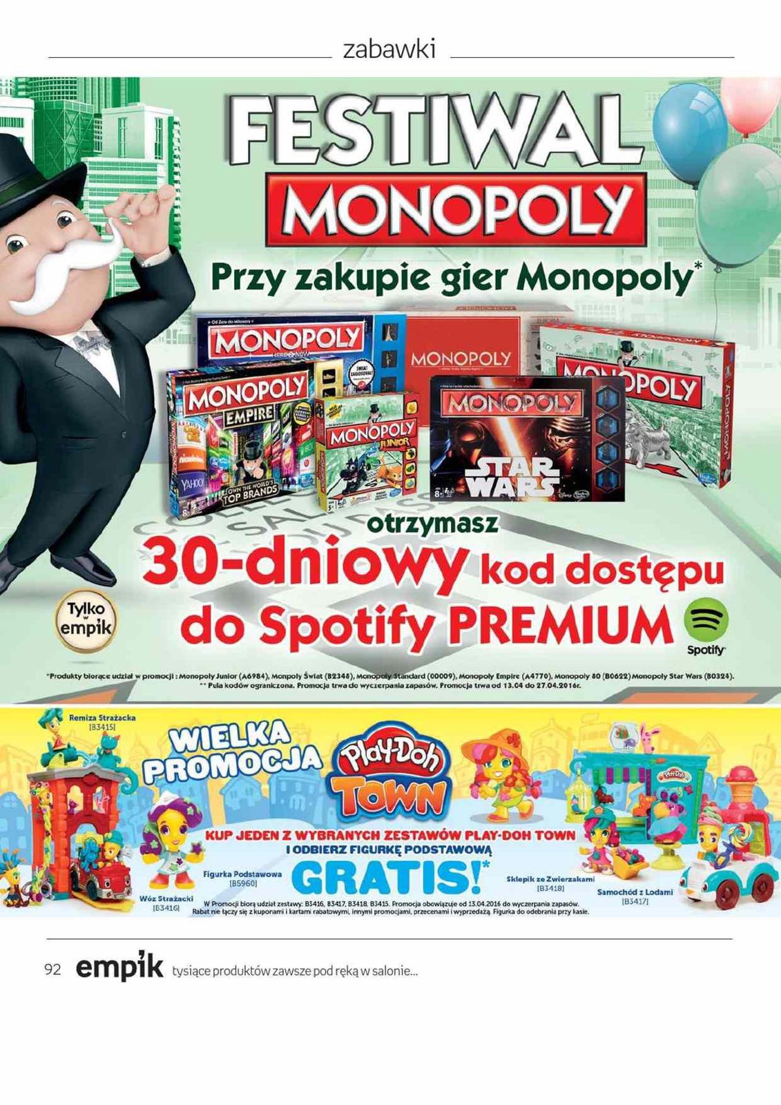 Gazetka promocyjna empik do 26/04/2016 str.92