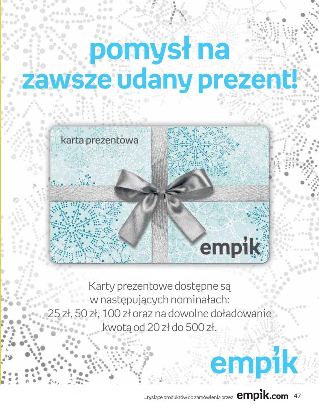 Gazetka promocyjna empik do 25/04/2017 str.47