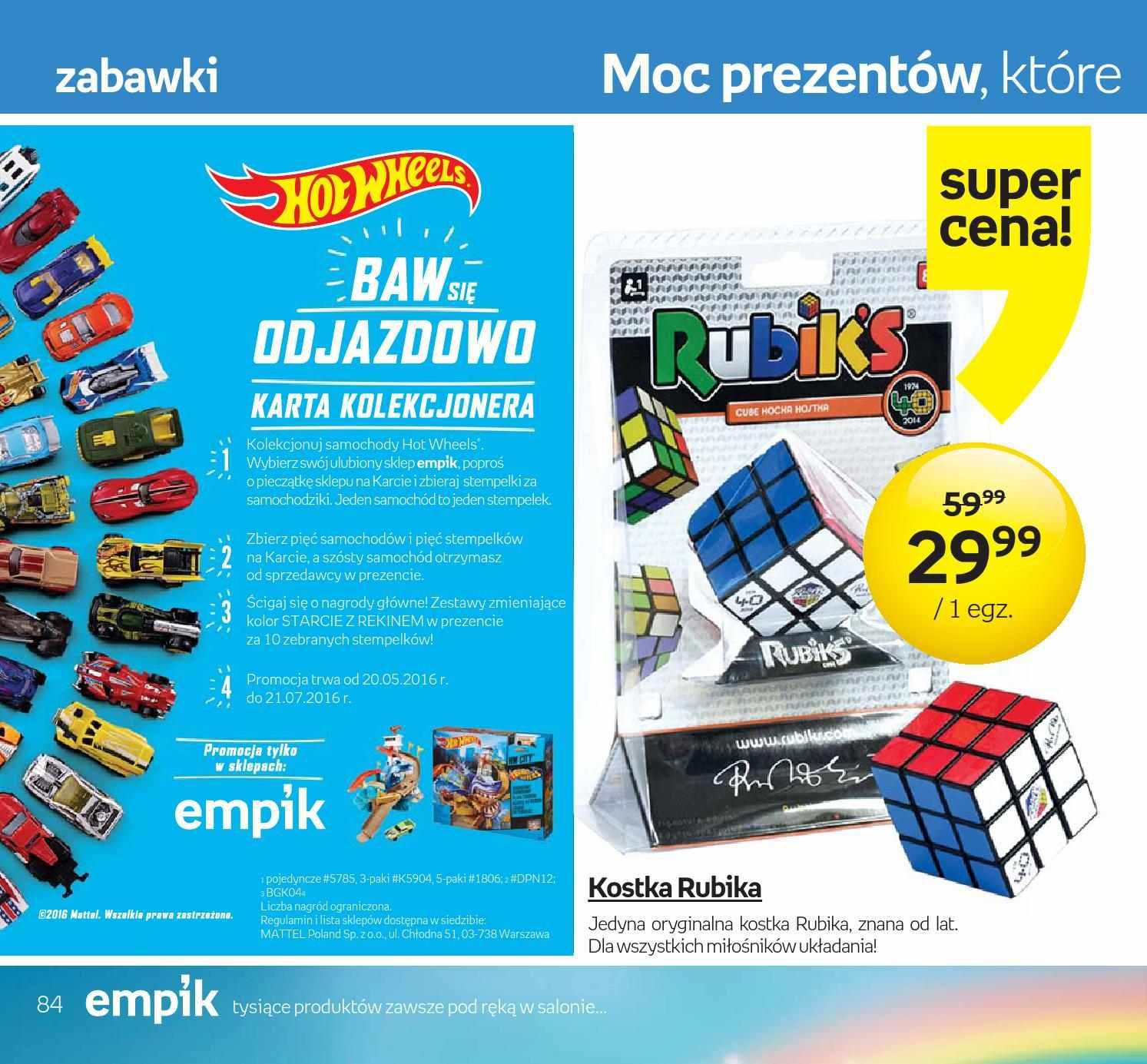 Gazetka promocyjna empik do 05/06/2016 str.84