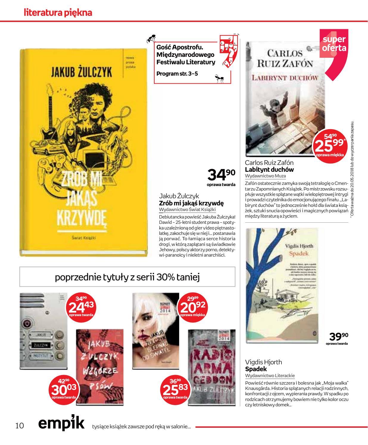 Gazetka promocyjna empik do 22/05/2018 str.10