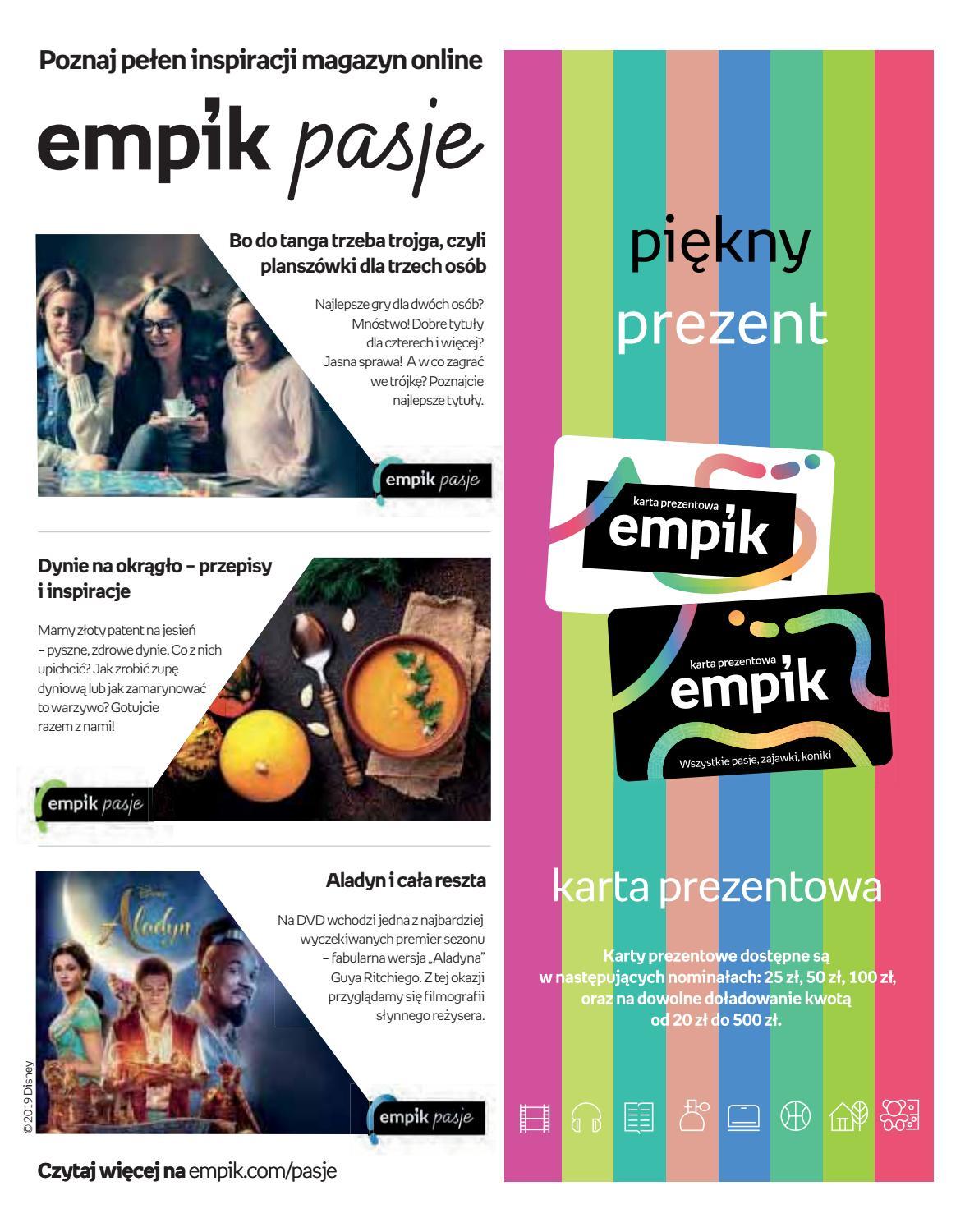 Gazetka promocyjna empik do 15/10/2019 str.1