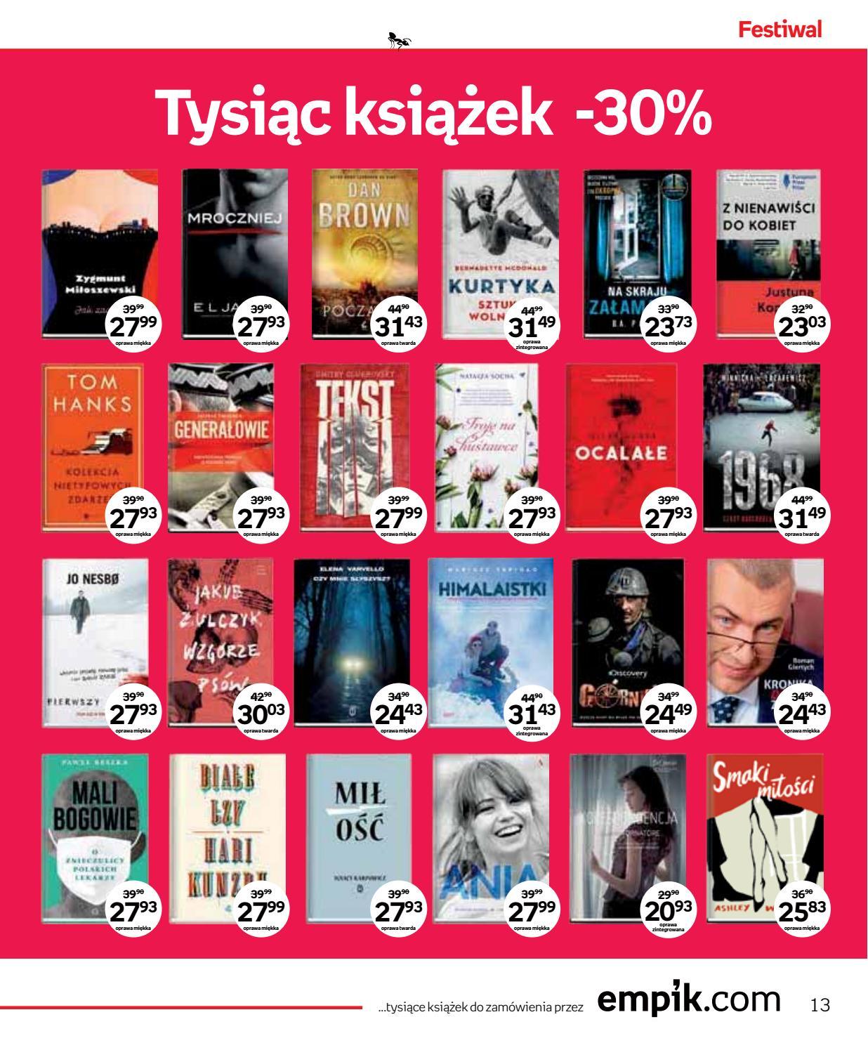 Gazetka promocyjna empik do 22/05/2018 str.13