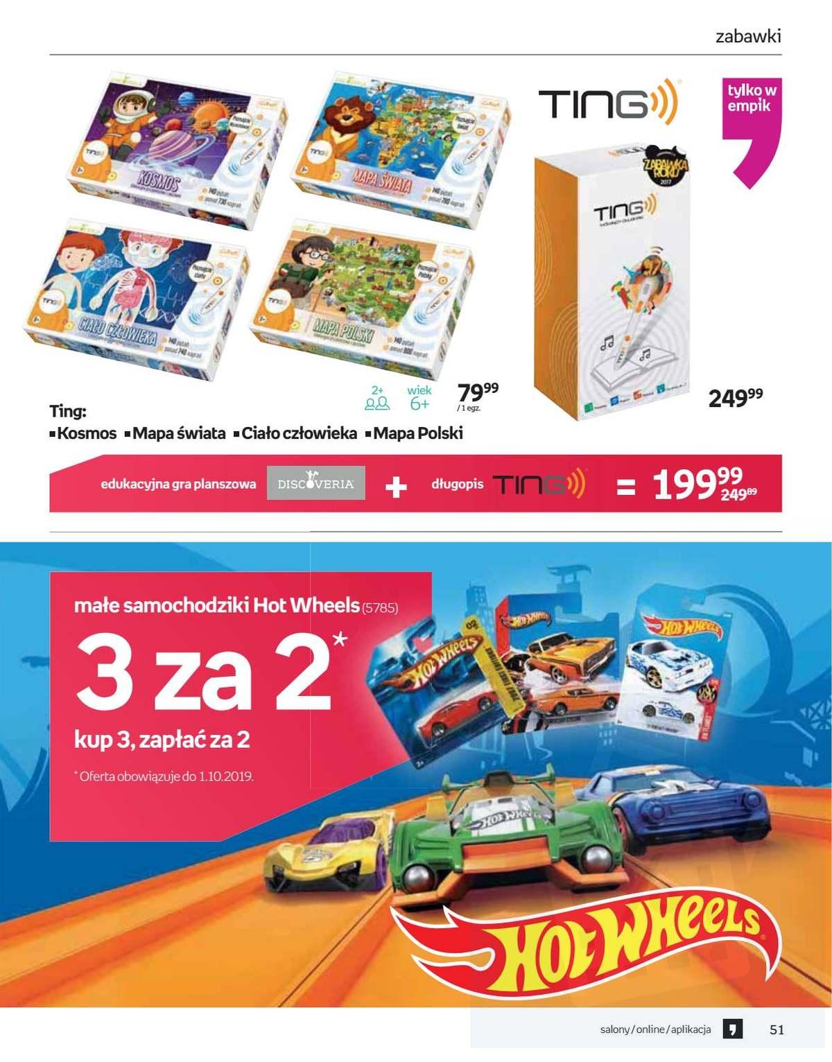 Gazetka promocyjna empik do 17/09/2019 str.51