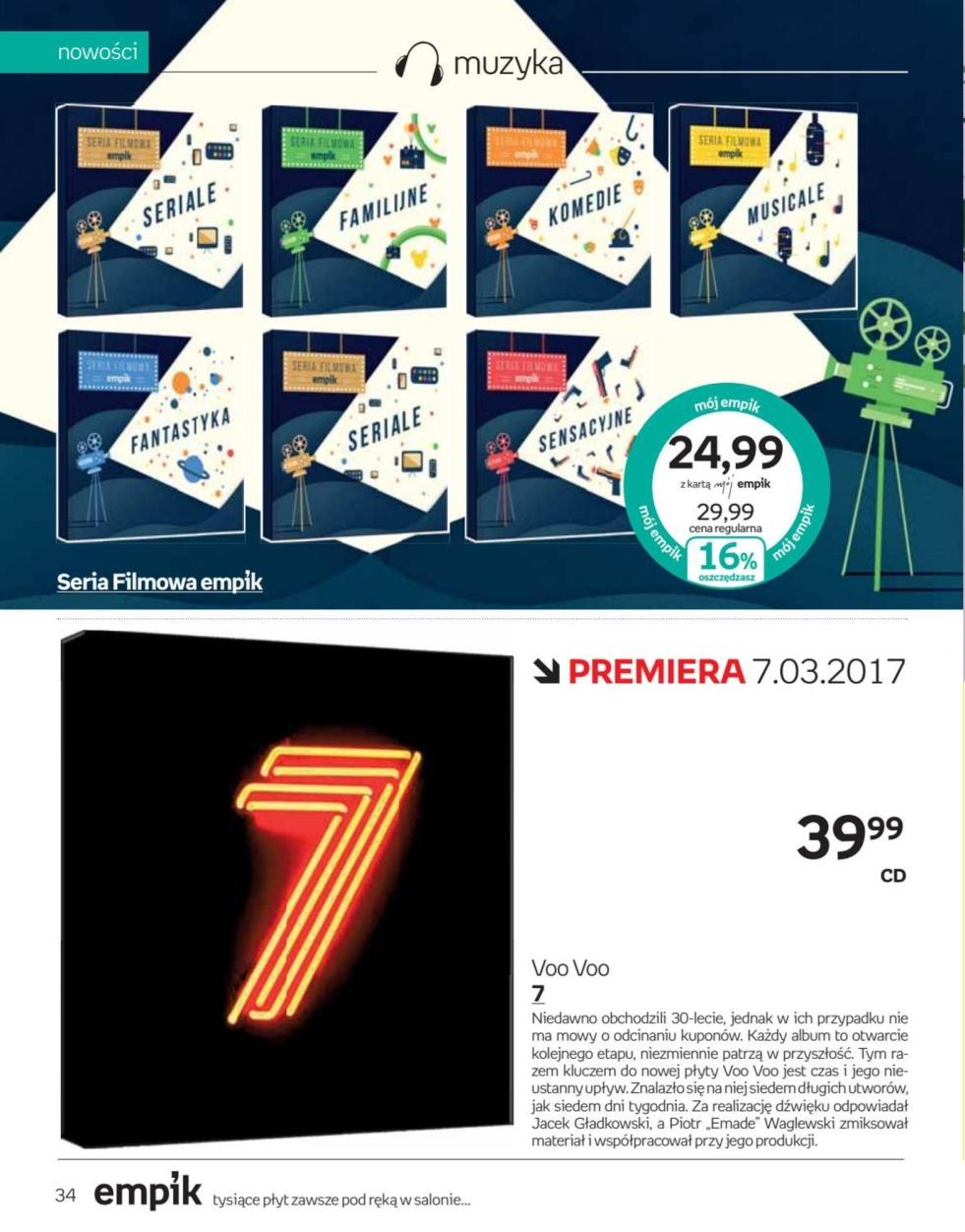 Gazetka promocyjna empik do 14/03/2017 str.34