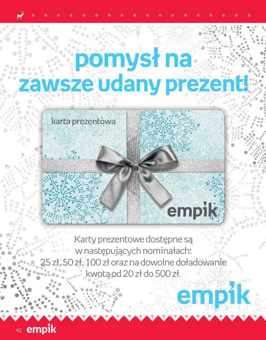 Gazetka promocyjna empik do 24/12/2016 str.42