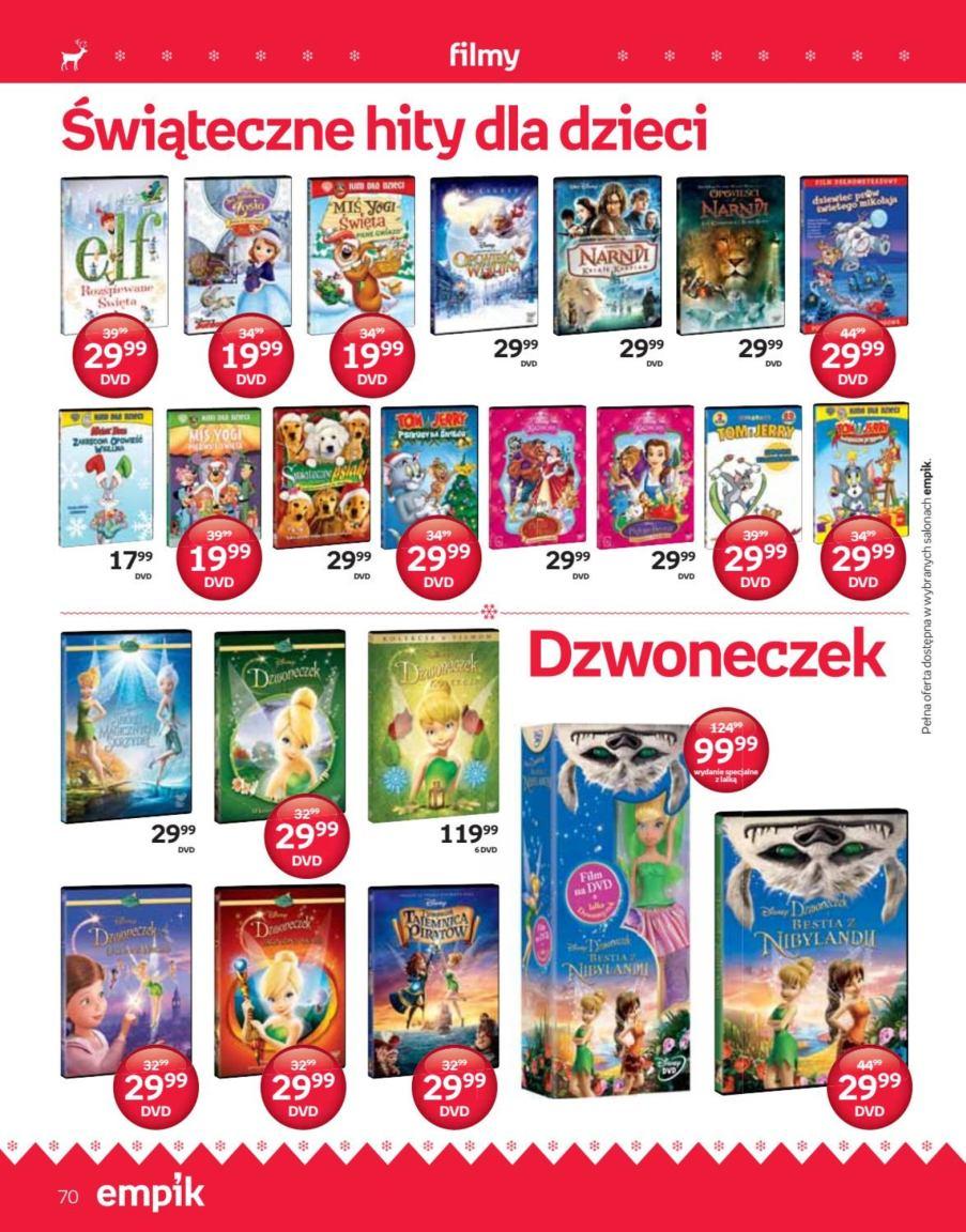 Gazetka promocyjna empik do 24/12/2016 str.70