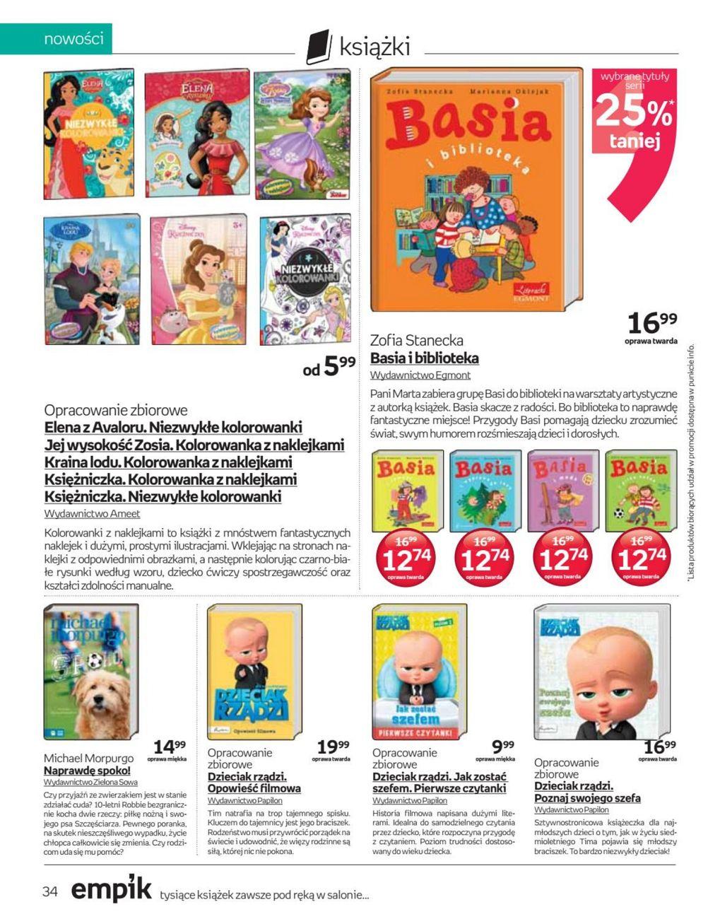 Gazetka promocyjna empik do 25/04/2017 str.34