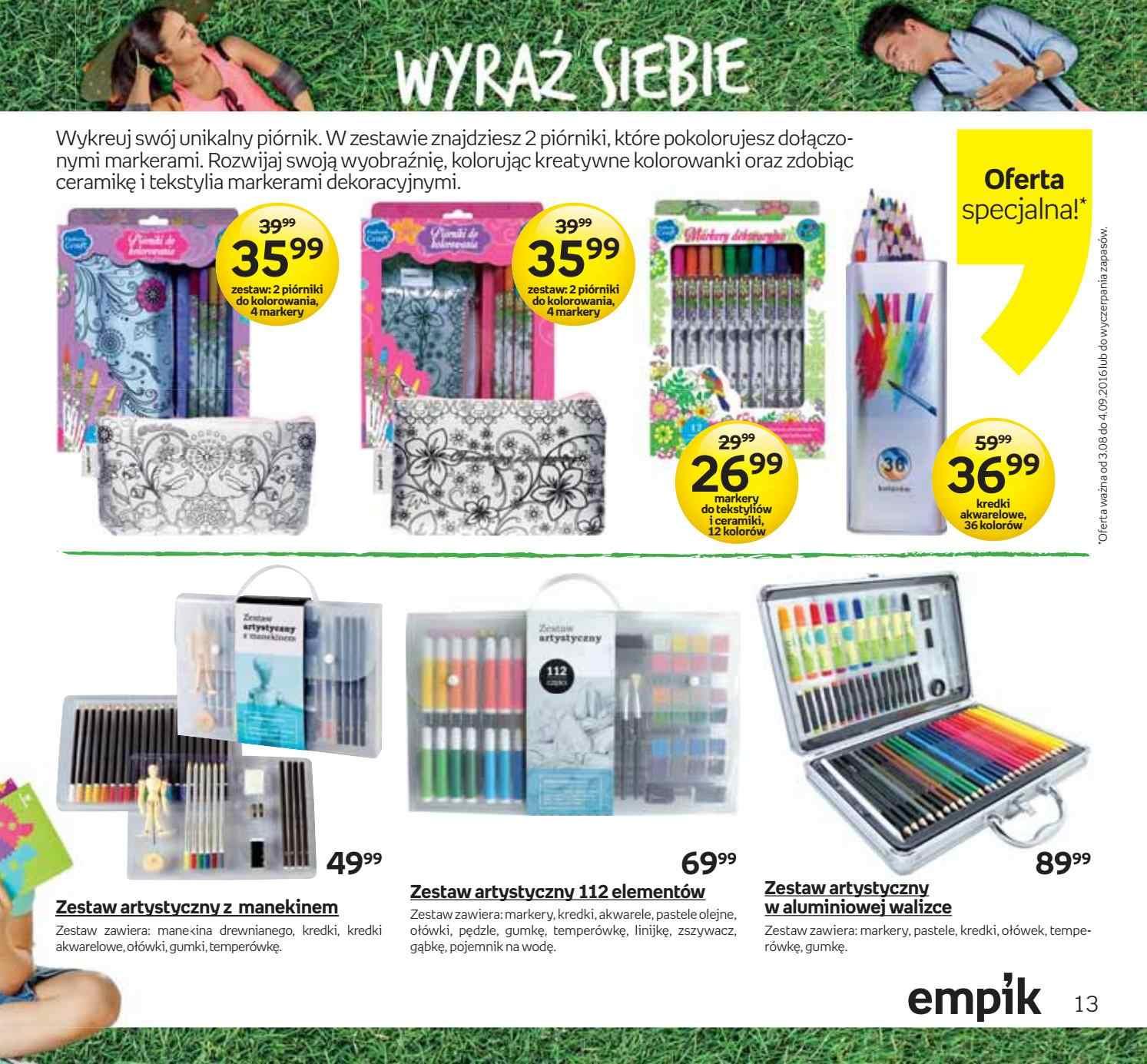 Gazetka promocyjna empik do 16/08/2016 str.13