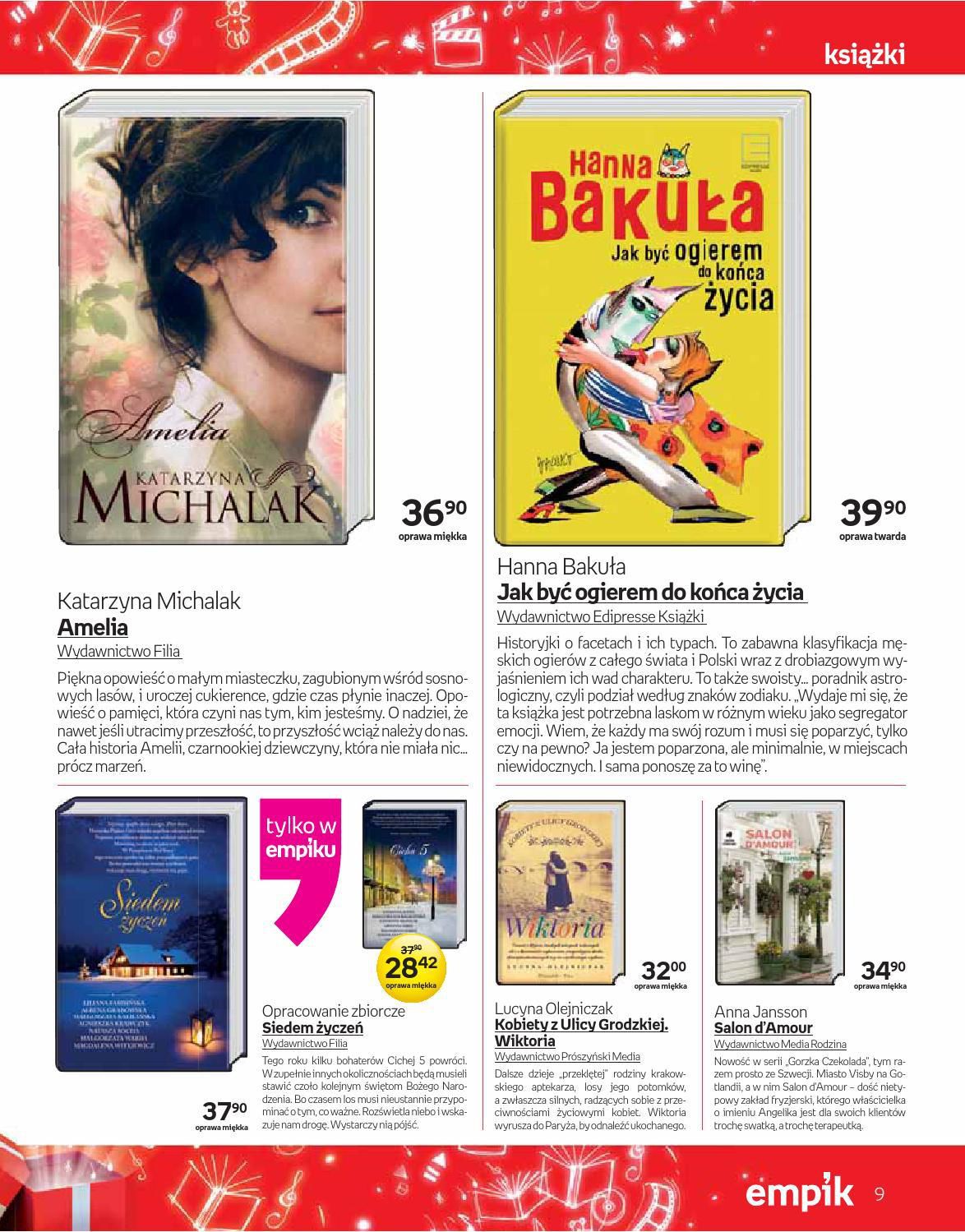 Gazetka promocyjna empik do 24/12/2015 str.9