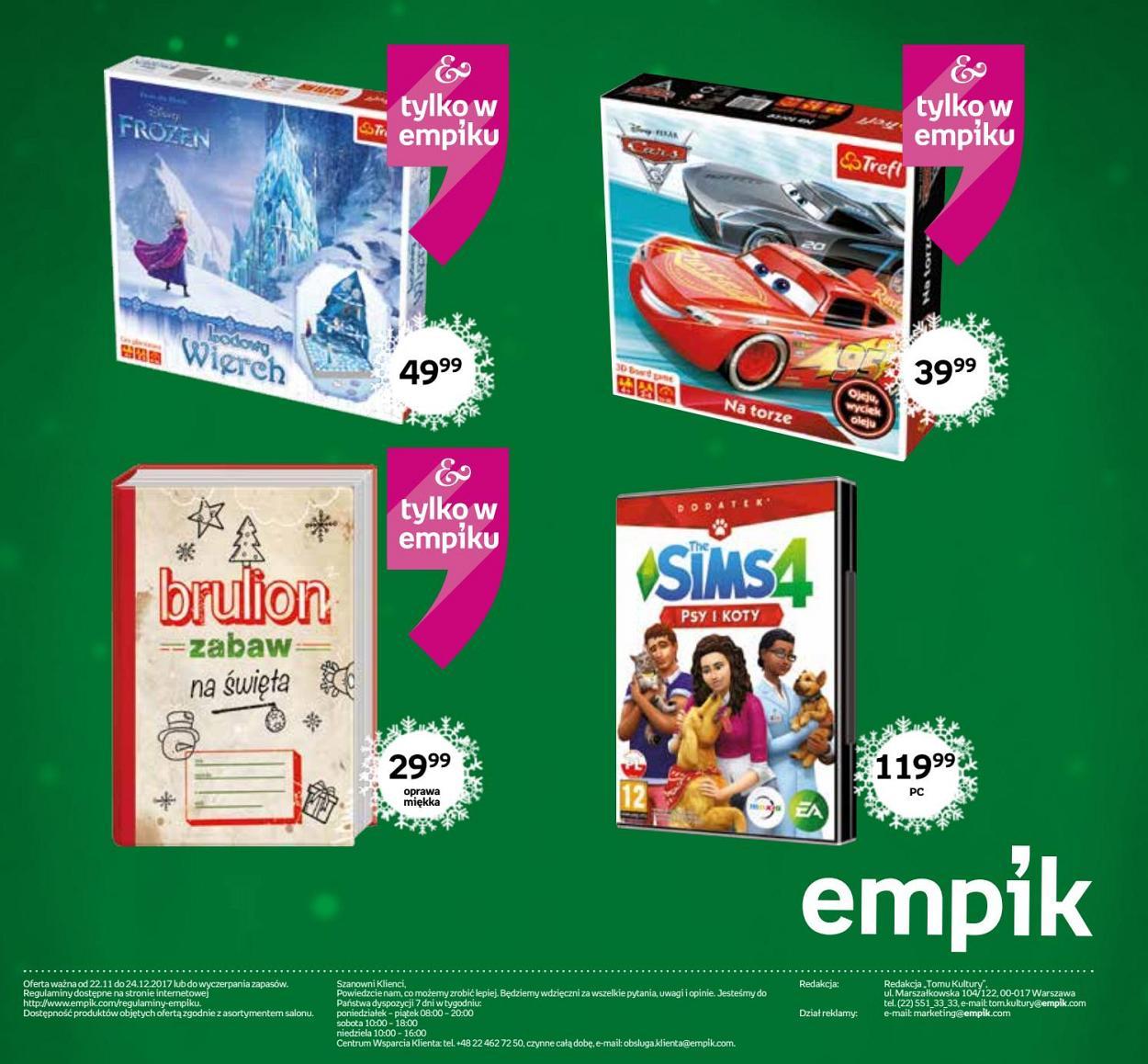 Gazetka promocyjna empik do 24/12/2017 str.48