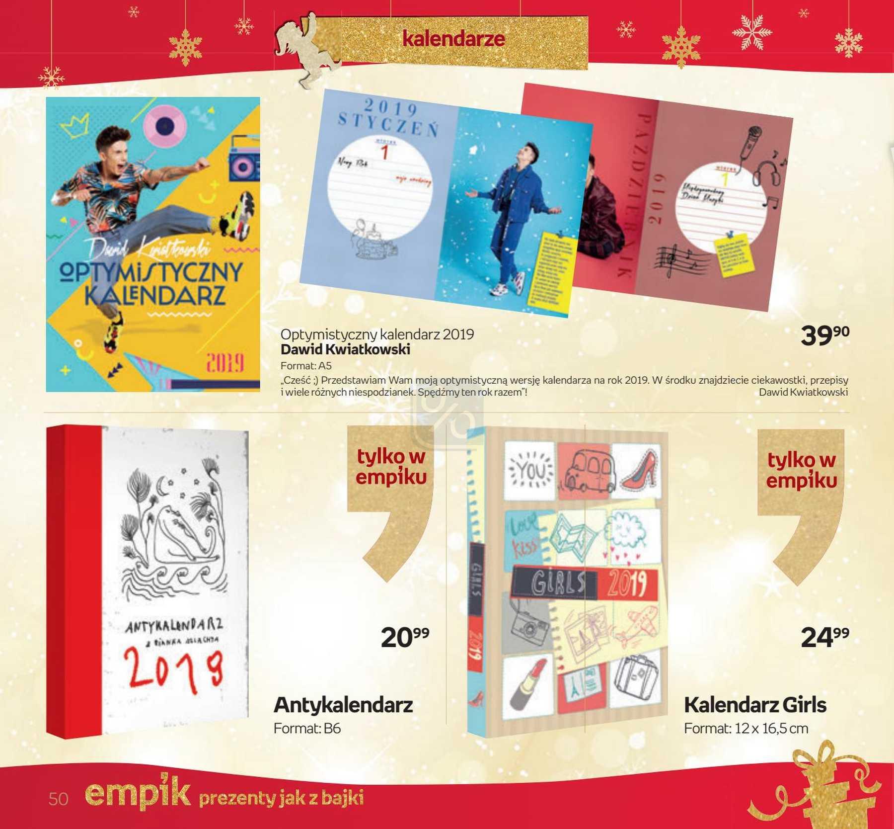 Gazetka promocyjna empik do 24/12/2018 str.50