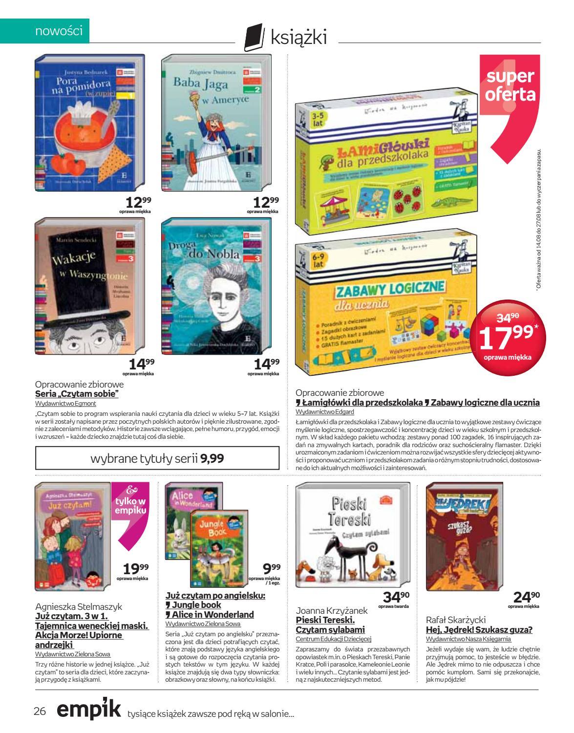 Gazetka promocyjna empik do 29/08/2017 str.26