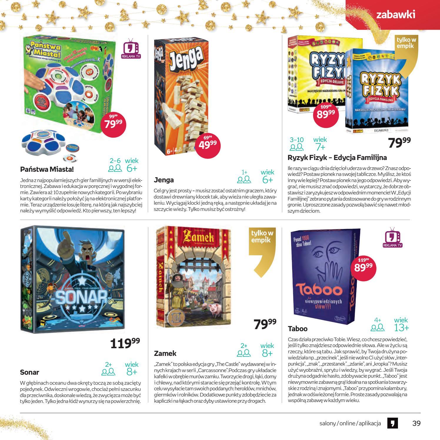 Gazetka promocyjna empik do 26/12/2019 str.39