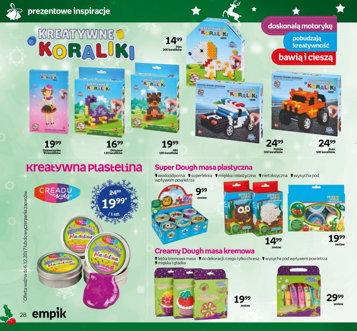 Gazetka promocyjna empik do 24/12/2017 str.28