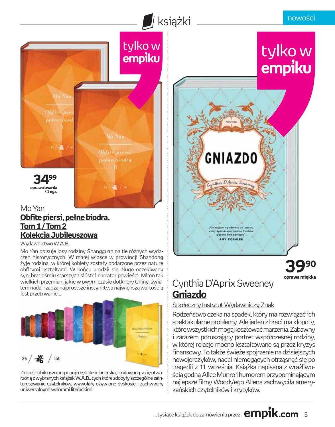 Gazetka promocyjna empik do 30/08/2016 str.5