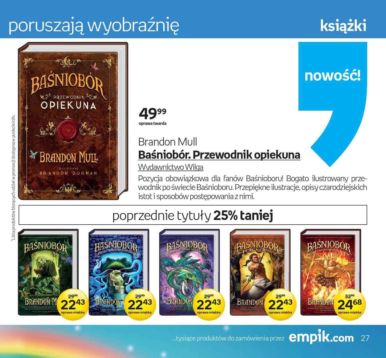 Gazetka promocyjna empik do 05/06/2016 str.27