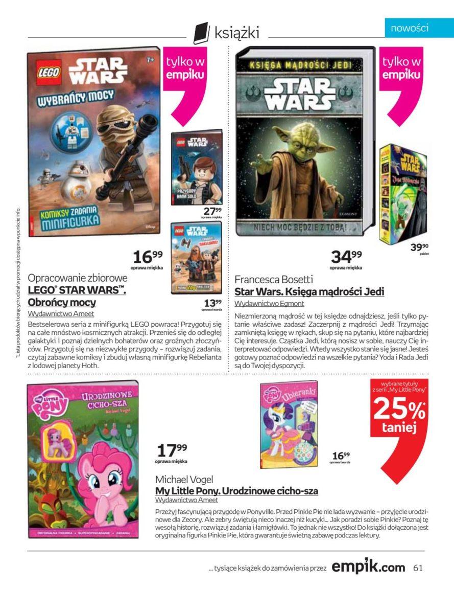 Gazetka promocyjna empik do 08/11/2016 str.61