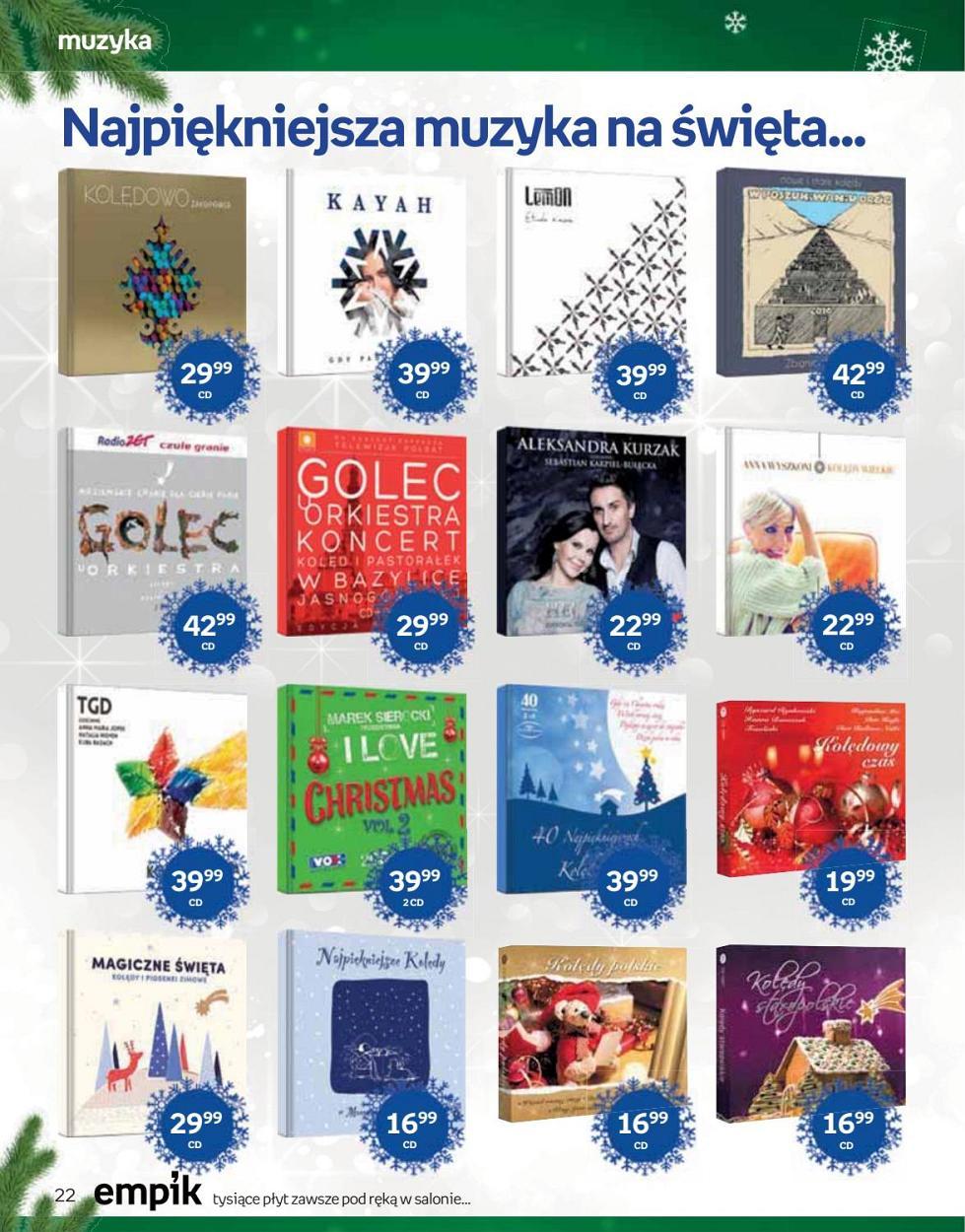 Gazetka promocyjna empik do 06/12/2017 str.22