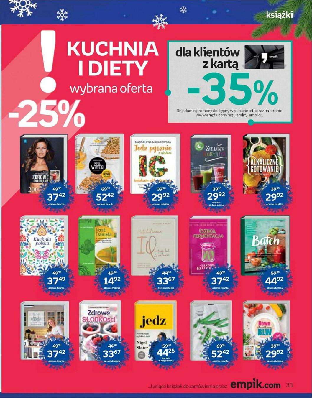 Gazetka promocyjna empik do 21/11/2017 str.33