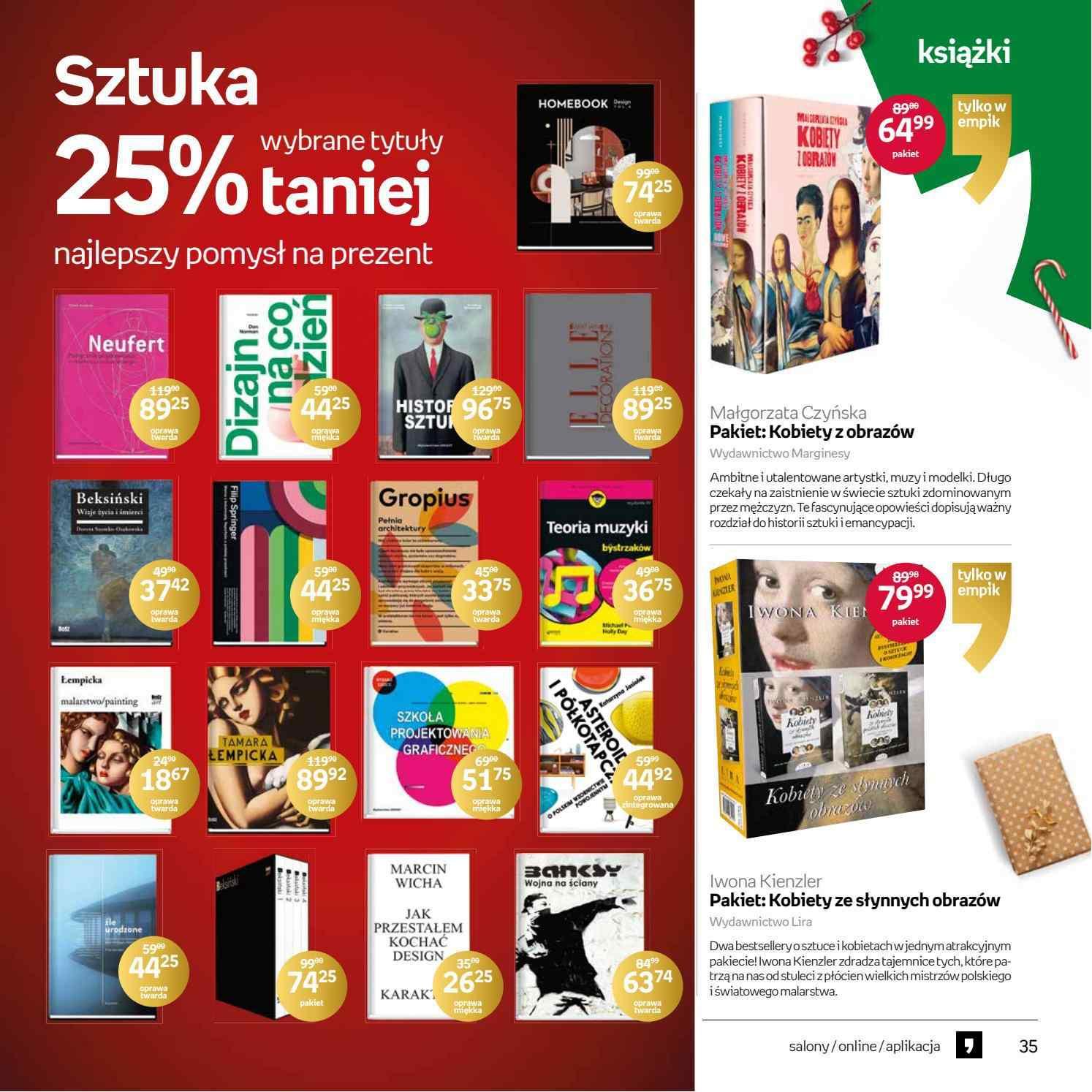 Gazetka promocyjna empik do 24/12/2021 str.35