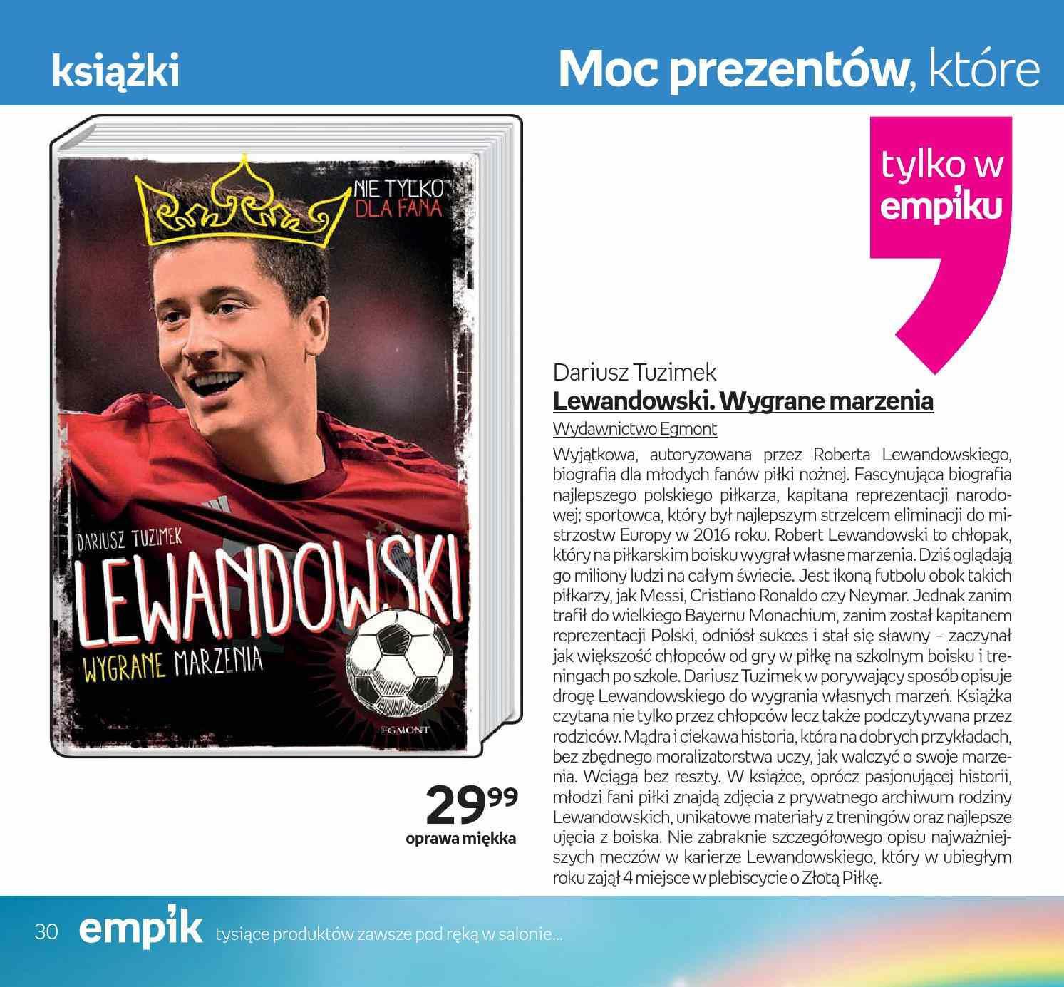 Gazetka promocyjna empik do 05/06/2016 str.30