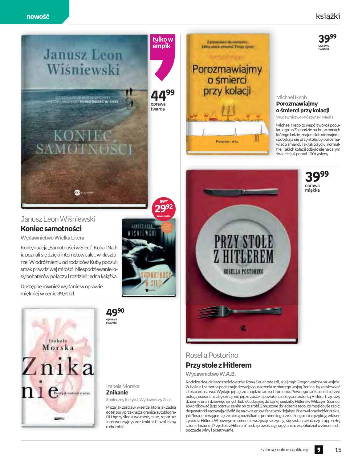 Gazetka promocyjna empik do 15/10/2019 str.15