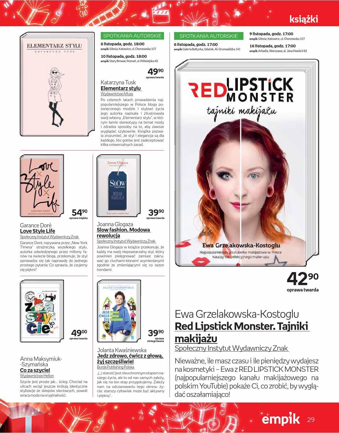 Gazetka promocyjna empik do 24/12/2015 str.29