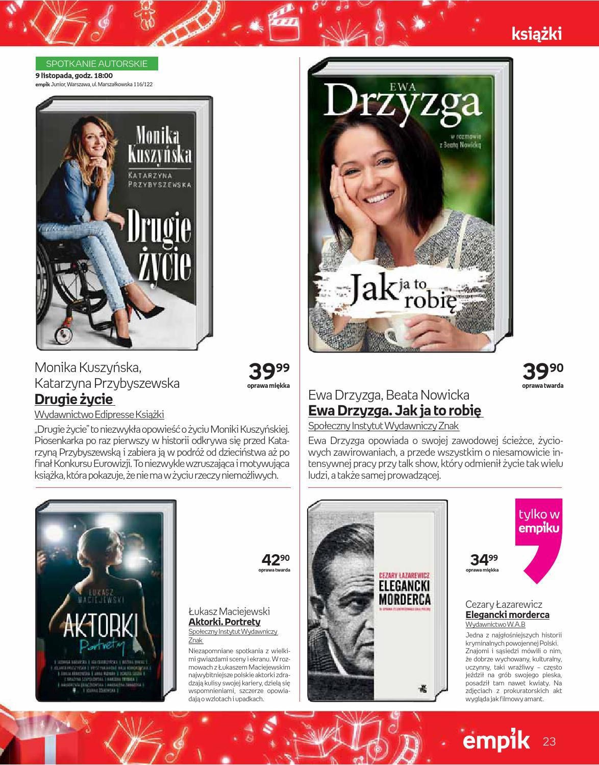 Gazetka promocyjna empik do 24/12/2015 str.23