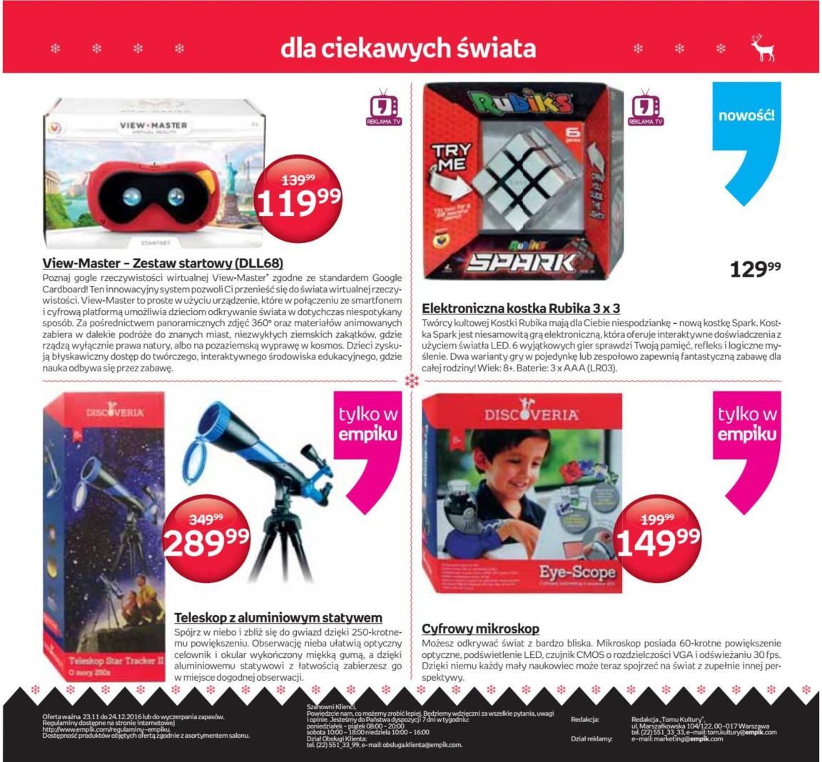 Gazetka promocyjna empik do 24/12/2016 str.47