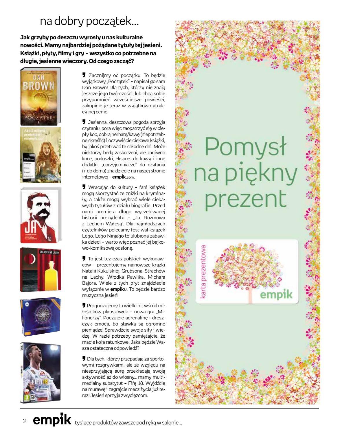 Gazetka promocyjna empik do 10/10/2017 str.1