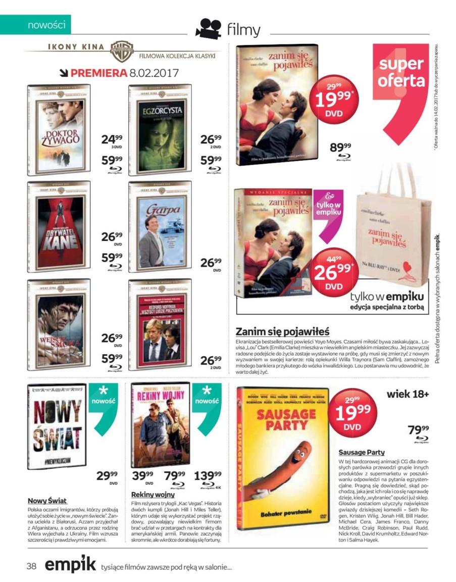 Gazetka promocyjna empik do 14/02/2017 str.38