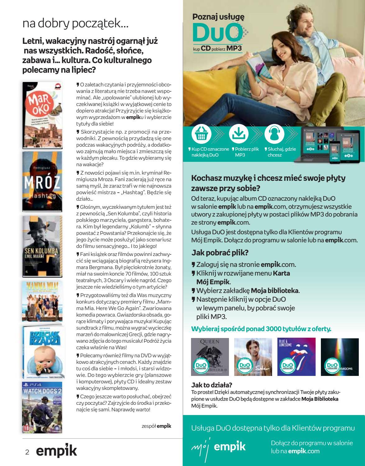 Gazetka promocyjna empik do 31/07/2018 str.2