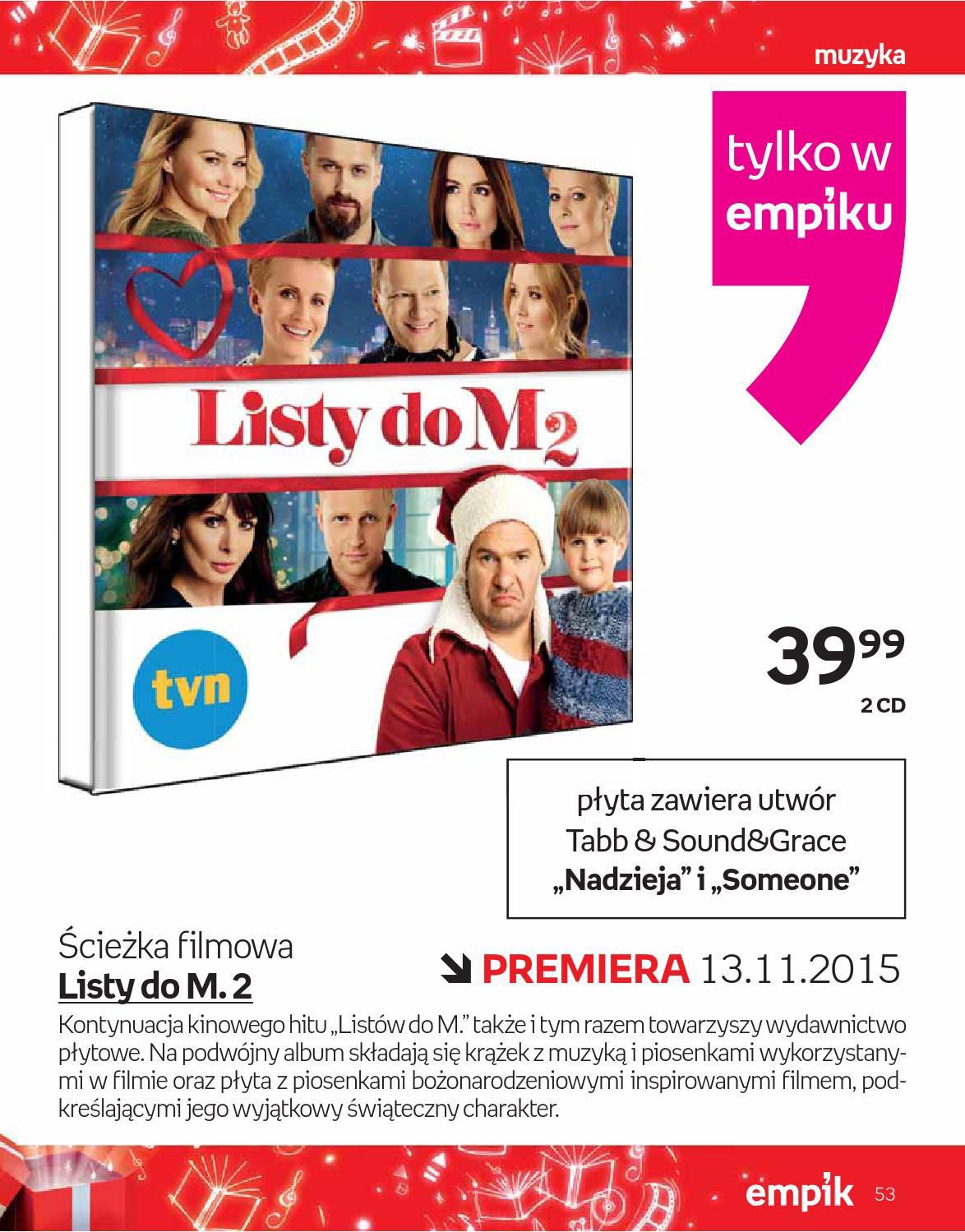 Gazetka promocyjna empik do 24/12/2015 str.53