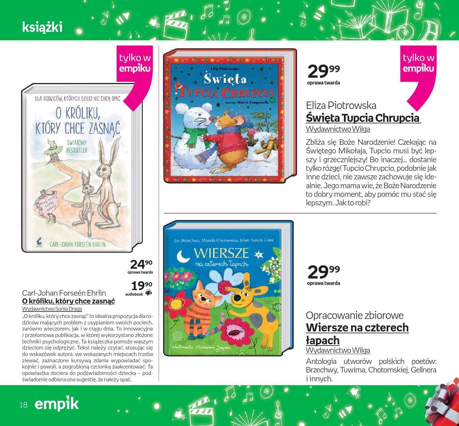 Gazetka promocyjna empik do 24/12/2015 str.18