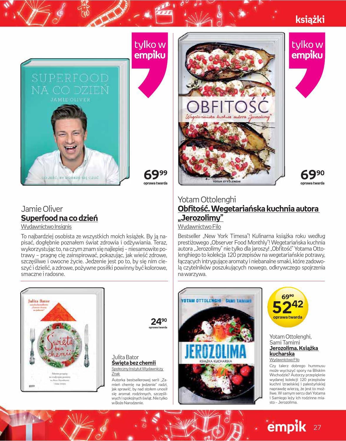 Gazetka promocyjna empik do 24/12/2015 str.27