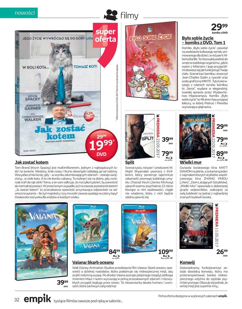 Gazetka promocyjna empik do 23/05/2017 str.32