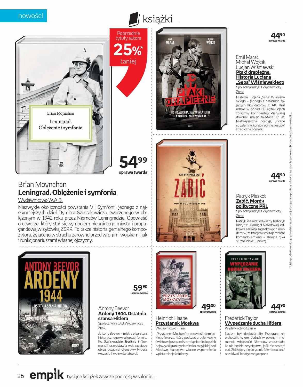 Gazetka promocyjna empik do 02/02/2016 str.26