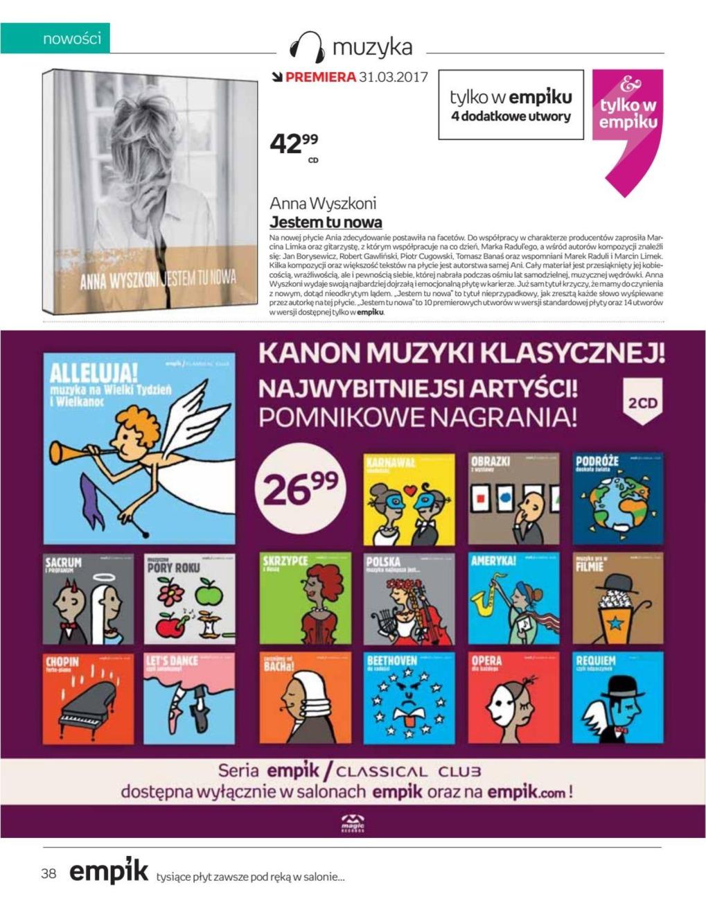 Gazetka promocyjna empik do 10/04/2017 str.38