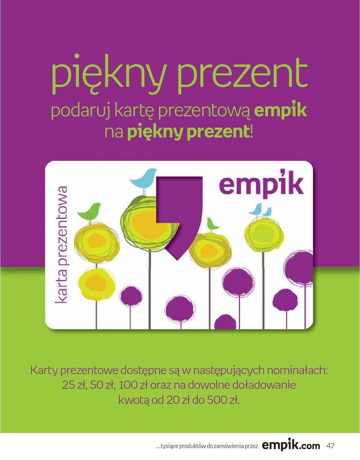 Gazetka promocyjna empik do 17/05/2016 str.47