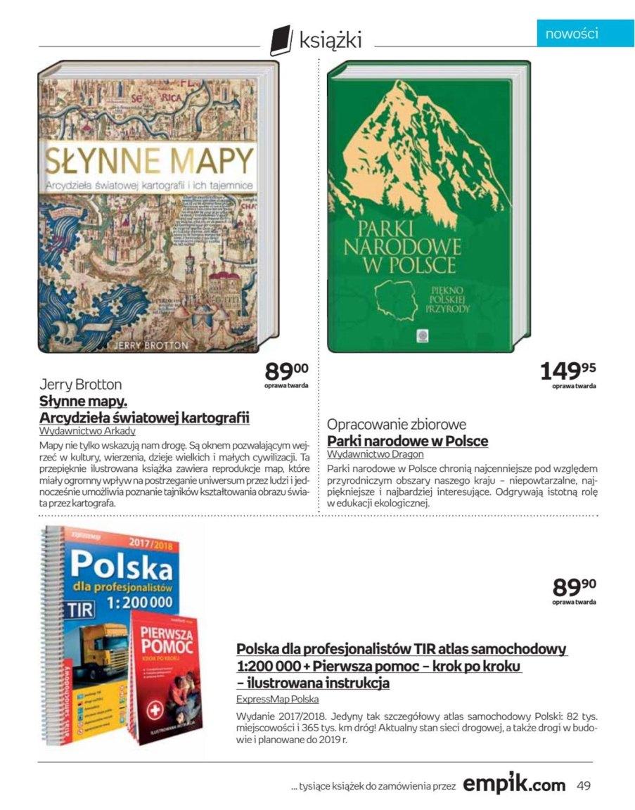 Gazetka promocyjna empik do 25/10/2016 str.49