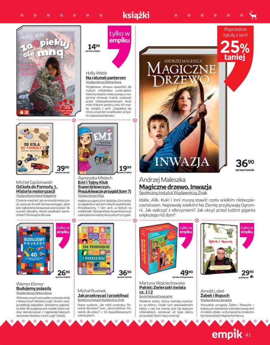 Gazetka promocyjna empik do 24/12/2016 str.41